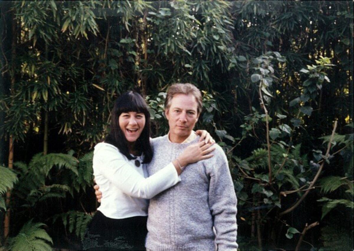 Susan Berman with Robert Durst in undated photo.
