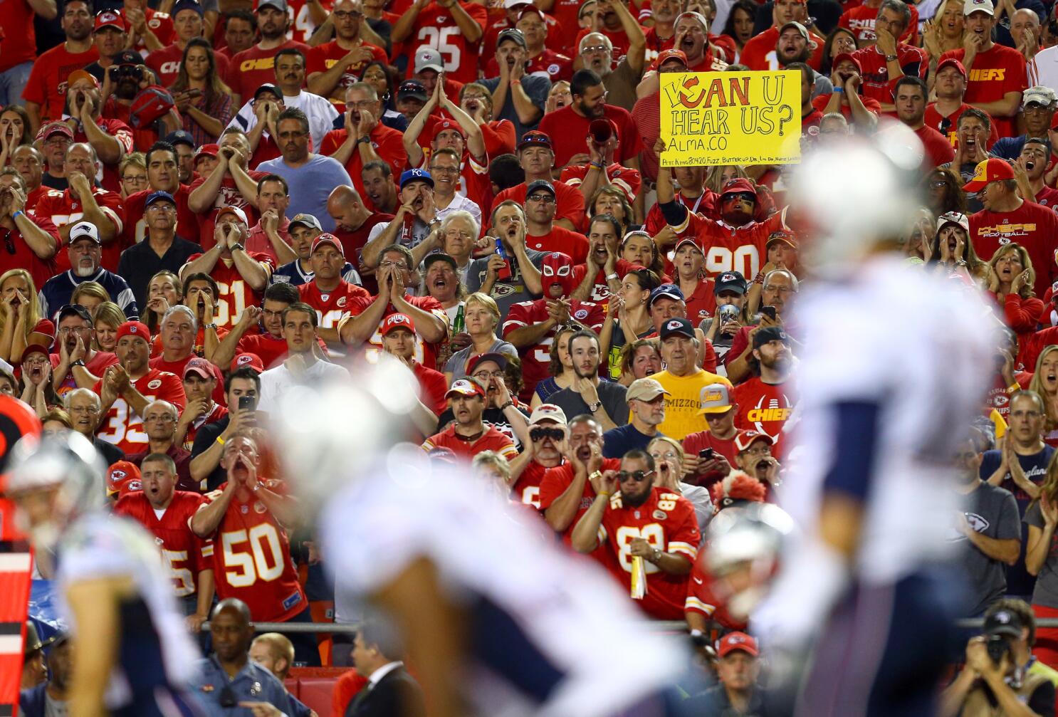 Kansas City says Chiefs fans break record for loudest NFL crowd