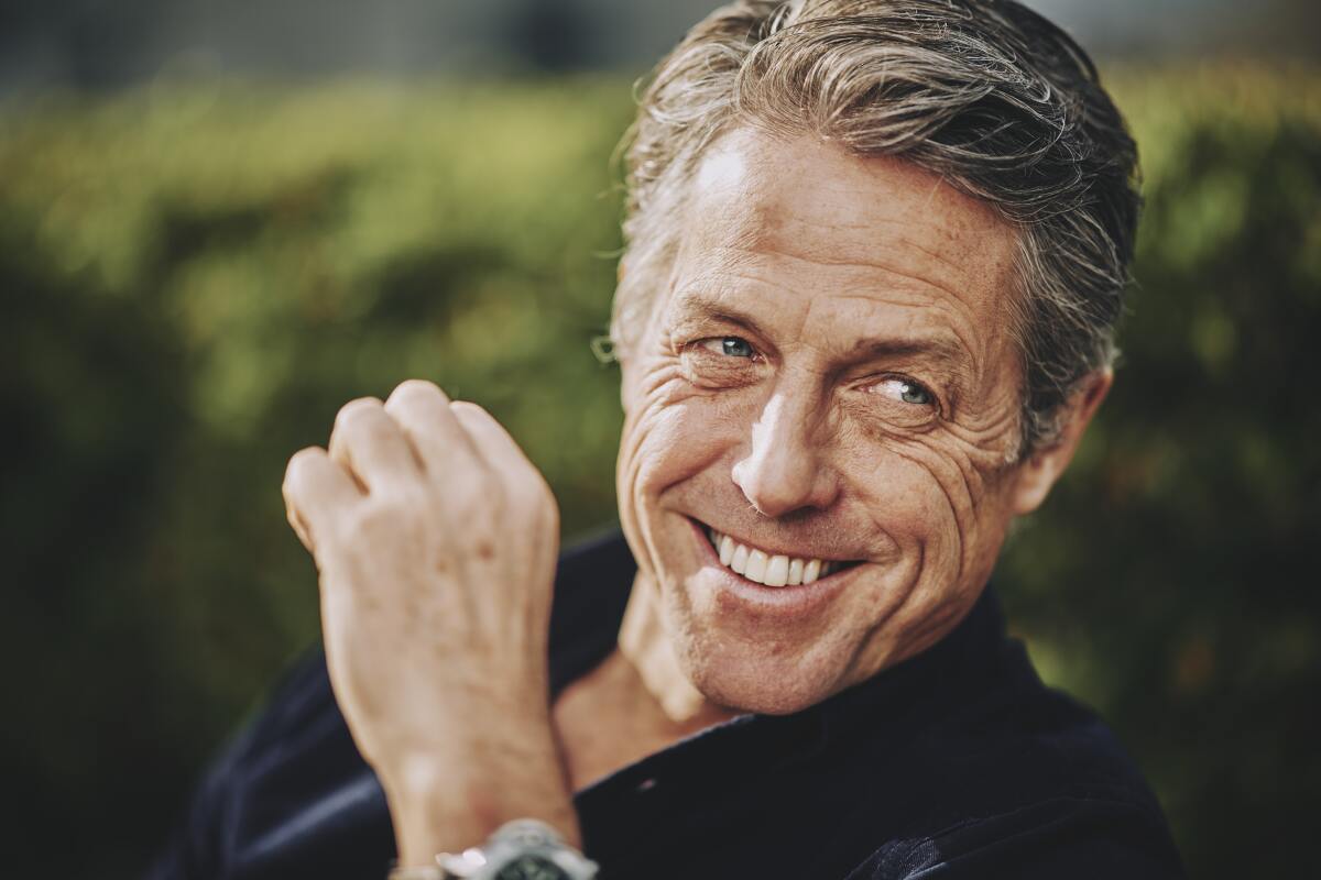 Actor Hugh Grant from the HBO limited series "The Undoing" photographed at One Denman Place.
