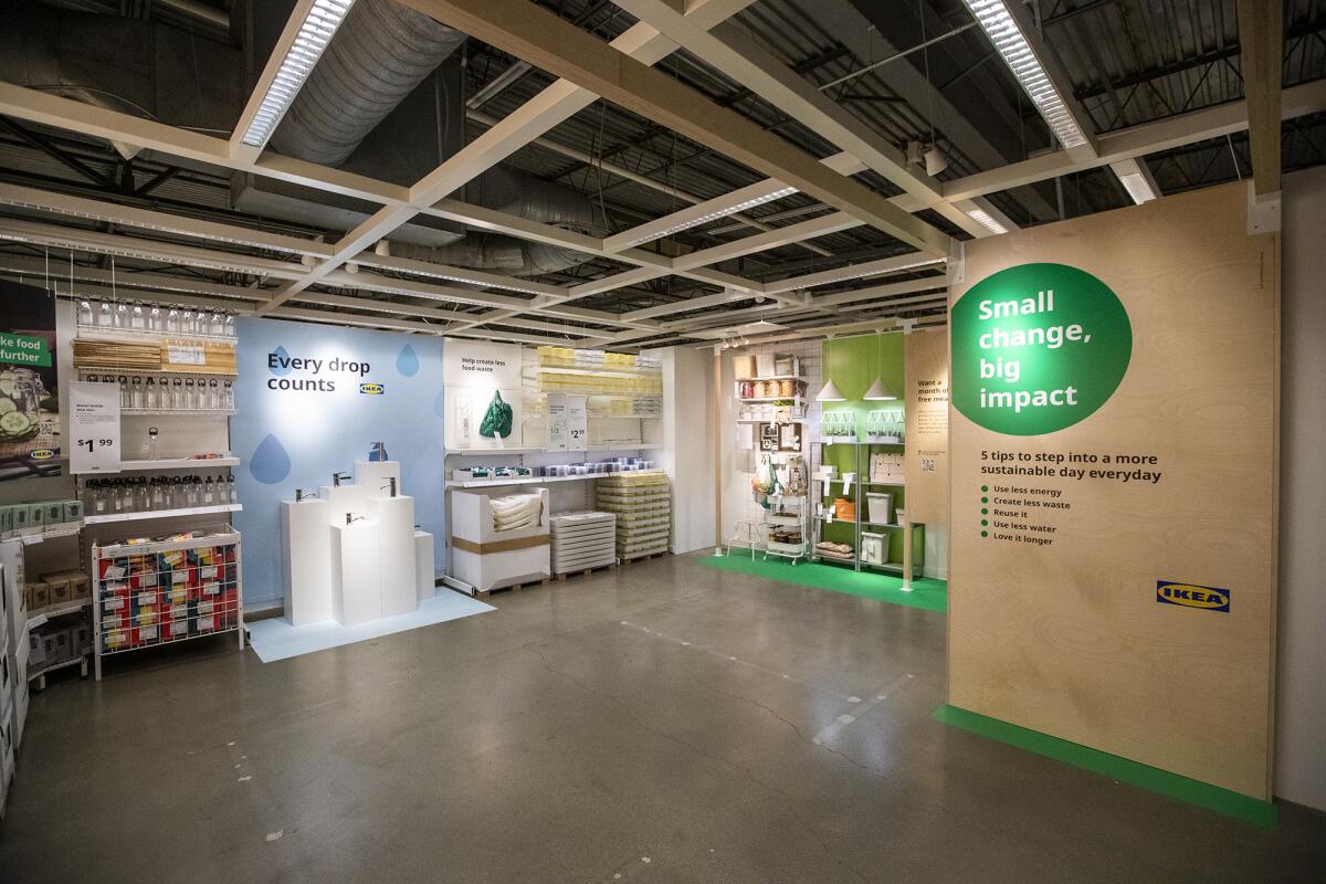 With the goal of becoming climate positive by 2030, Swedish retailer IKEA is focusing on sustainable products and practices. 