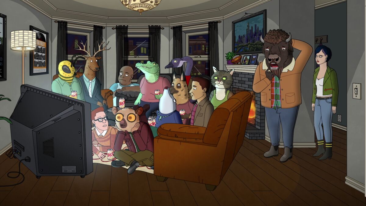 Netflix's industry satire "BoJack Horseman" is among the TV series to address — and contribute to — the current programming glut.