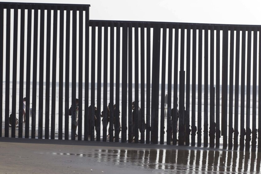 Fence at the San Diego-Tijuana border