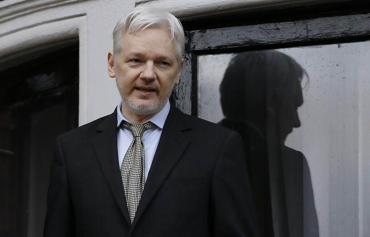 Julian Assange in 2016