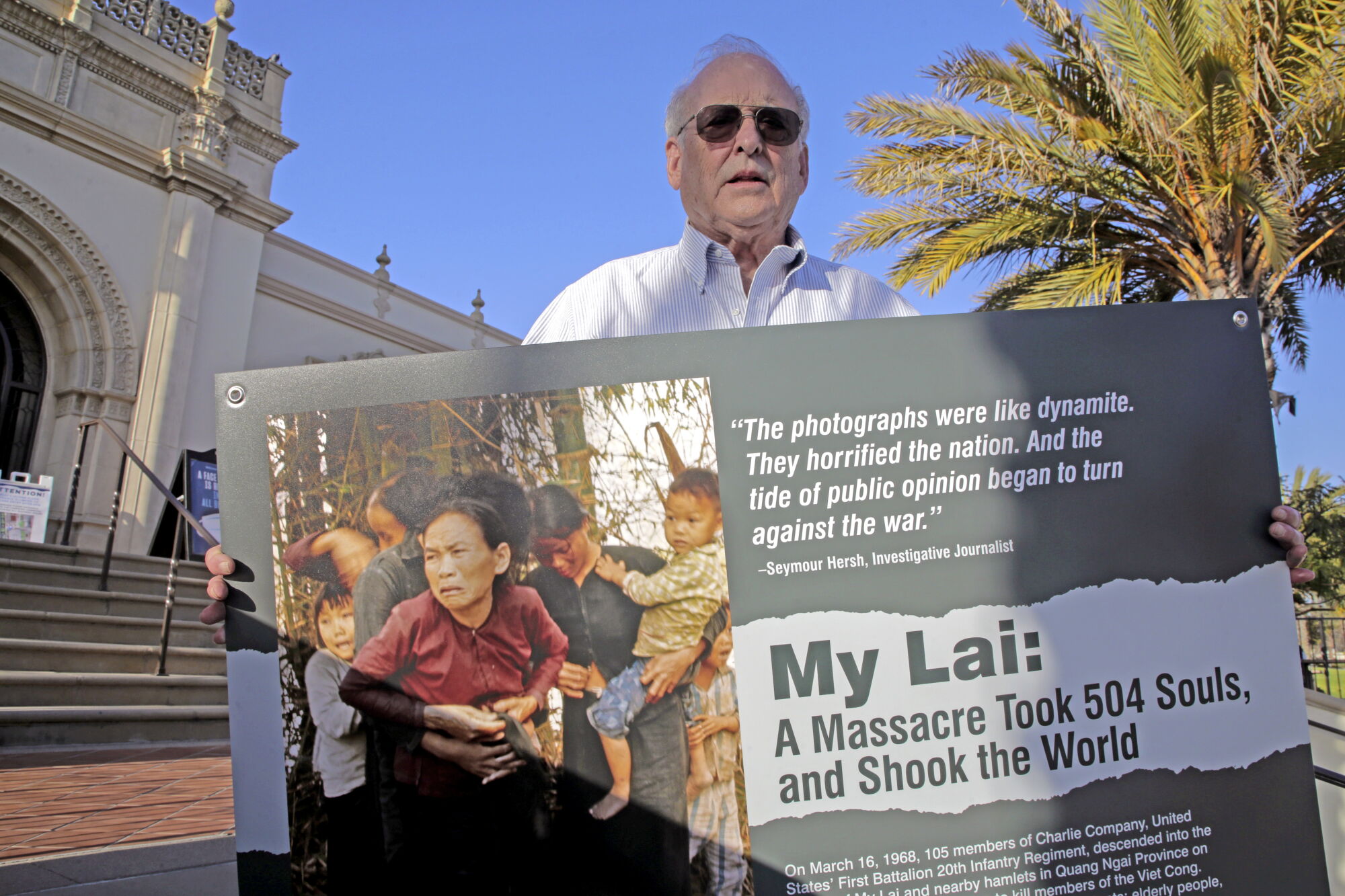 Ron Ridenhour Then and now: Famous My Lai photographs displayed at USD while war in ...