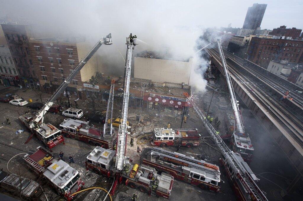 Major fire in East Harlem