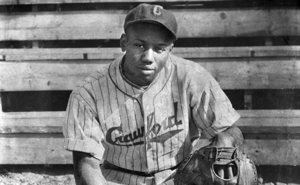 Negro League great Josh Gibson during his playing days. 