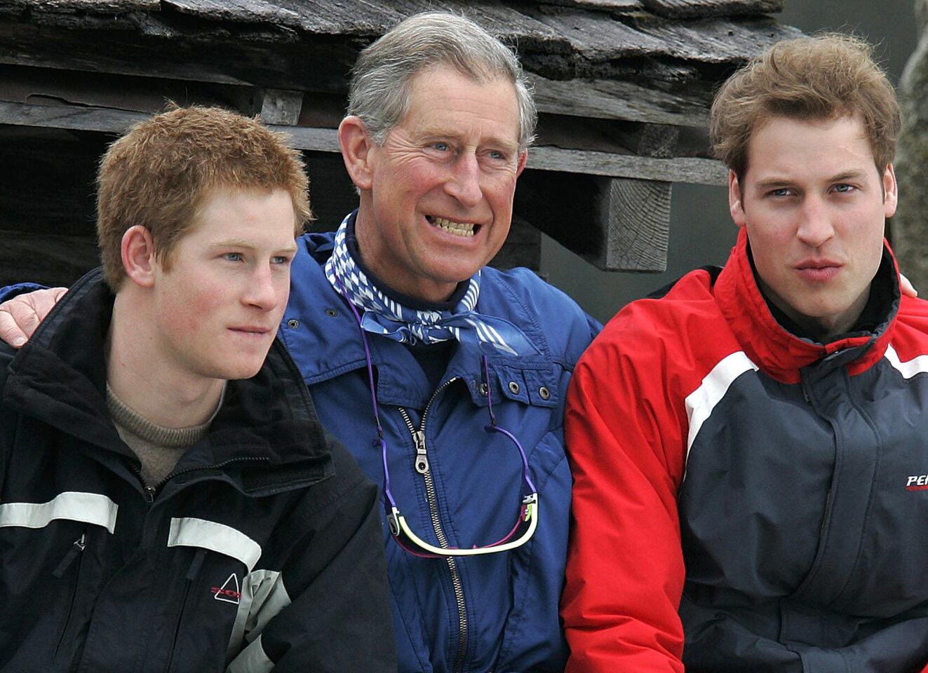 Harry, Prince Charles and William