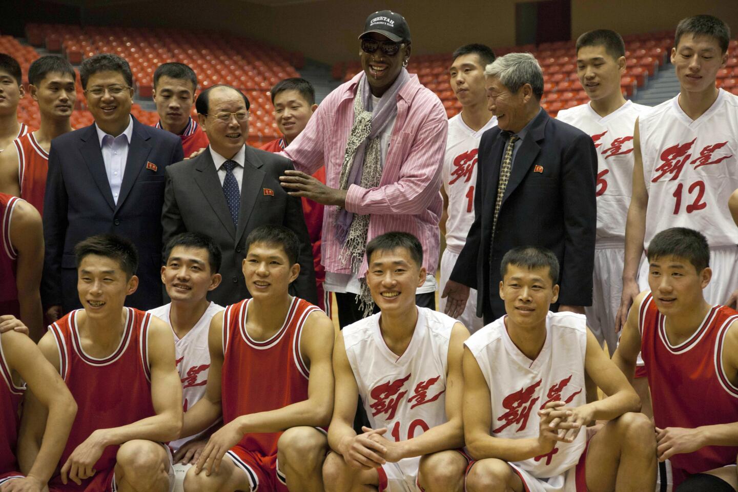 Dennis Rodman in North Korea