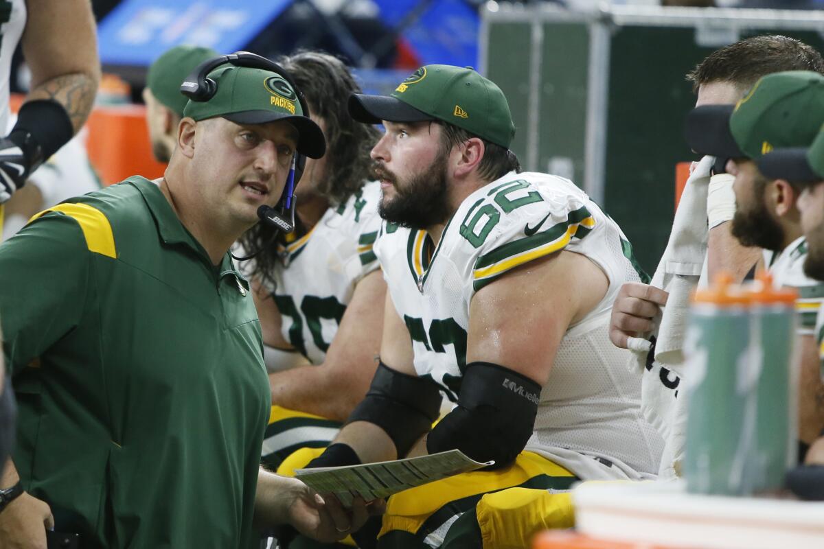 Packers promote Adam Stenavich to offensive coordinator - The San Diego  Union-Tribune