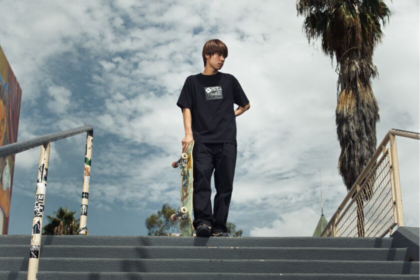 An homage to the iconic 16-stair at Hollywood High. Yuto Horigome