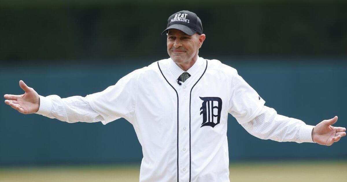 Baseball legend Kirk Gibson offers hope to those also battling Parkinson's