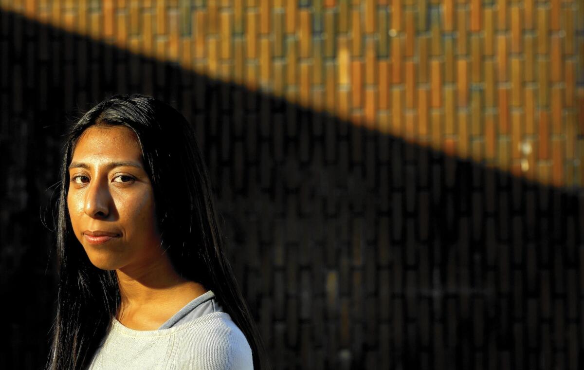 Miriam Antonio, 18, is a senior at Fairfax High School in Los Angeles. She has a dream that seems tantalizingly within reach -- but she has to stay focused amid the distractions in her life, which she acknowledges "has not been easy."