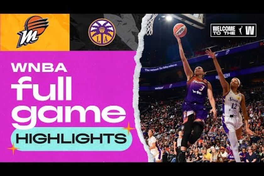 Sparks vs. Phoenix Mercury highlights