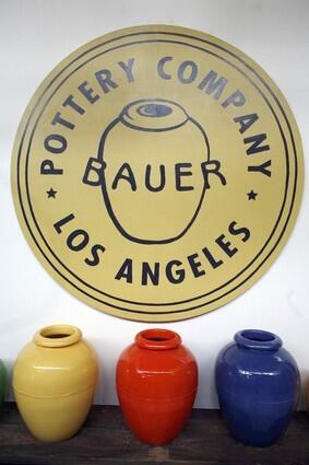 Bauer Pottery vases