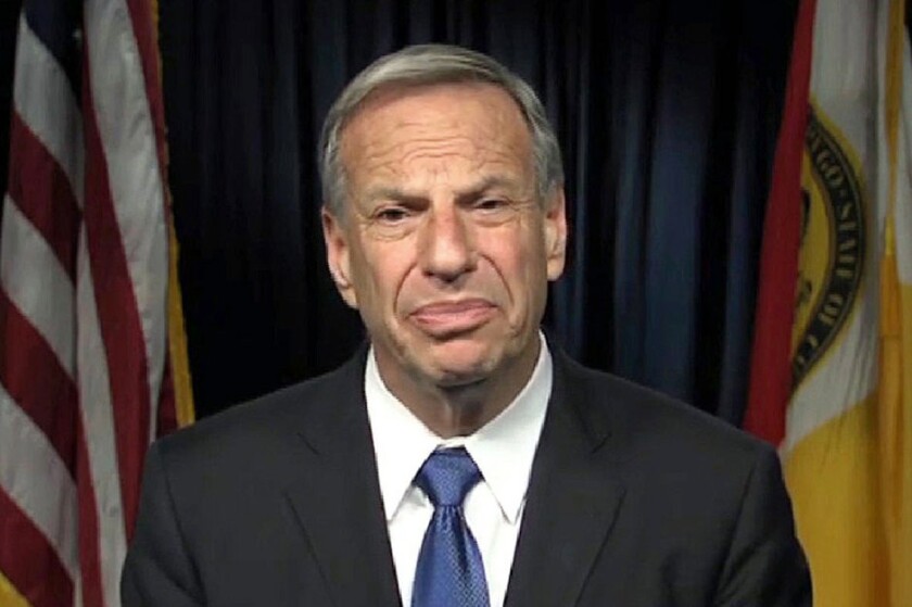 Mayor Bob Filner apologizes for his behavior in this frame from a video produced by the city of San Diego. He is facing allegations that he sexually harassed women.