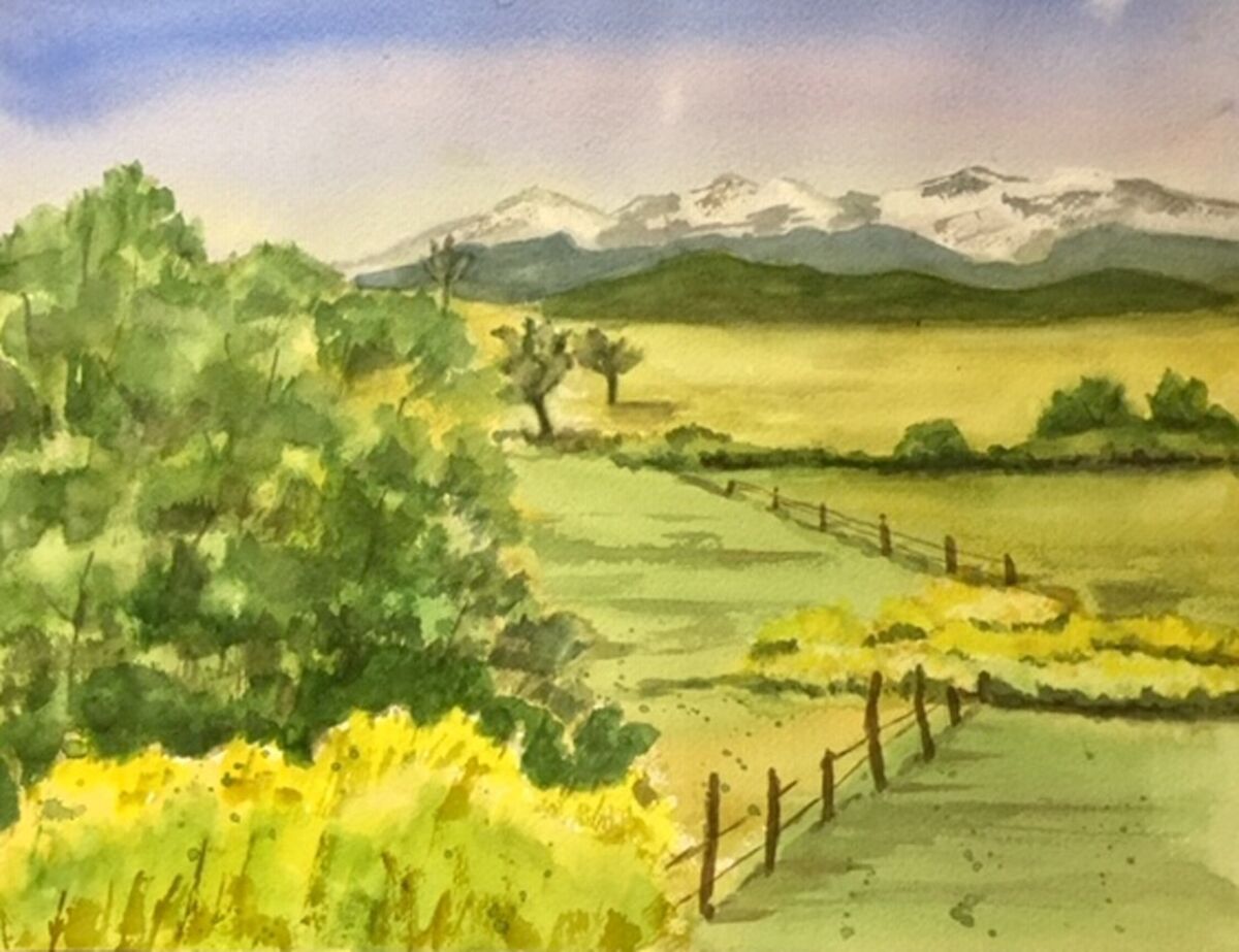 Painting by Betsy Gilpin
