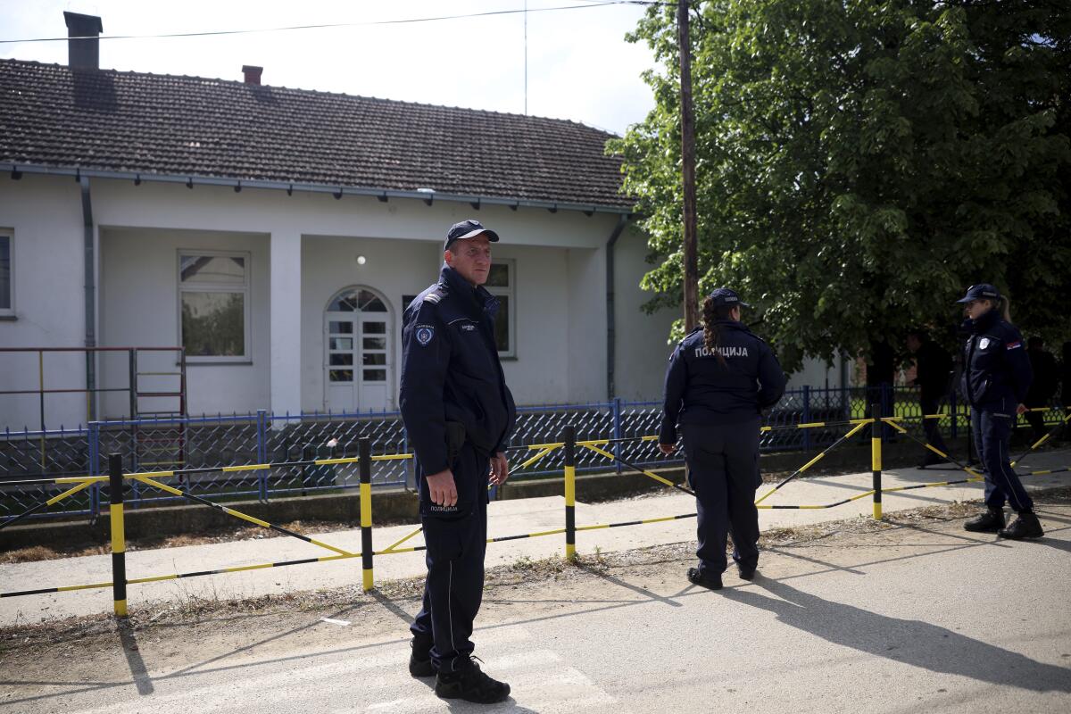 Serbia school shooting: 13-year-old shooter kills 9, police say