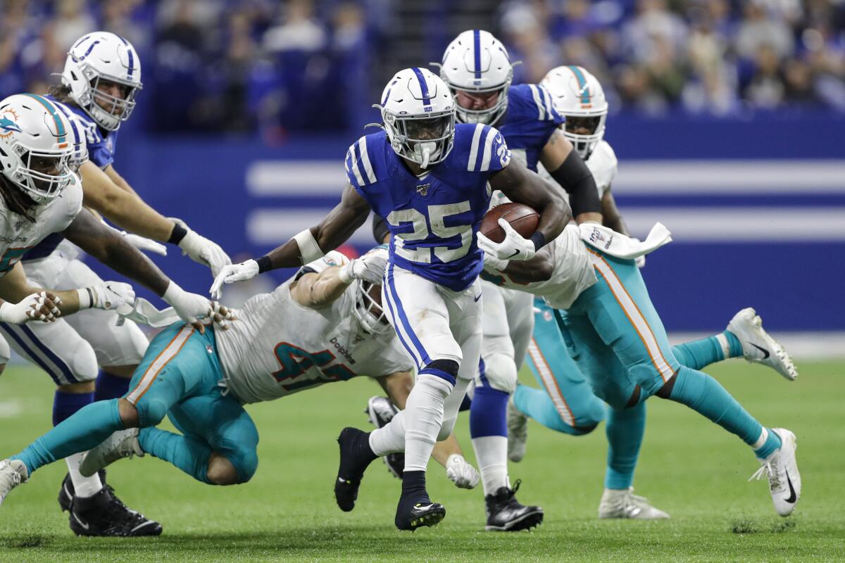 Colts' sputtering offense proves problematic in latest loss - The San Diego  Union-Tribune