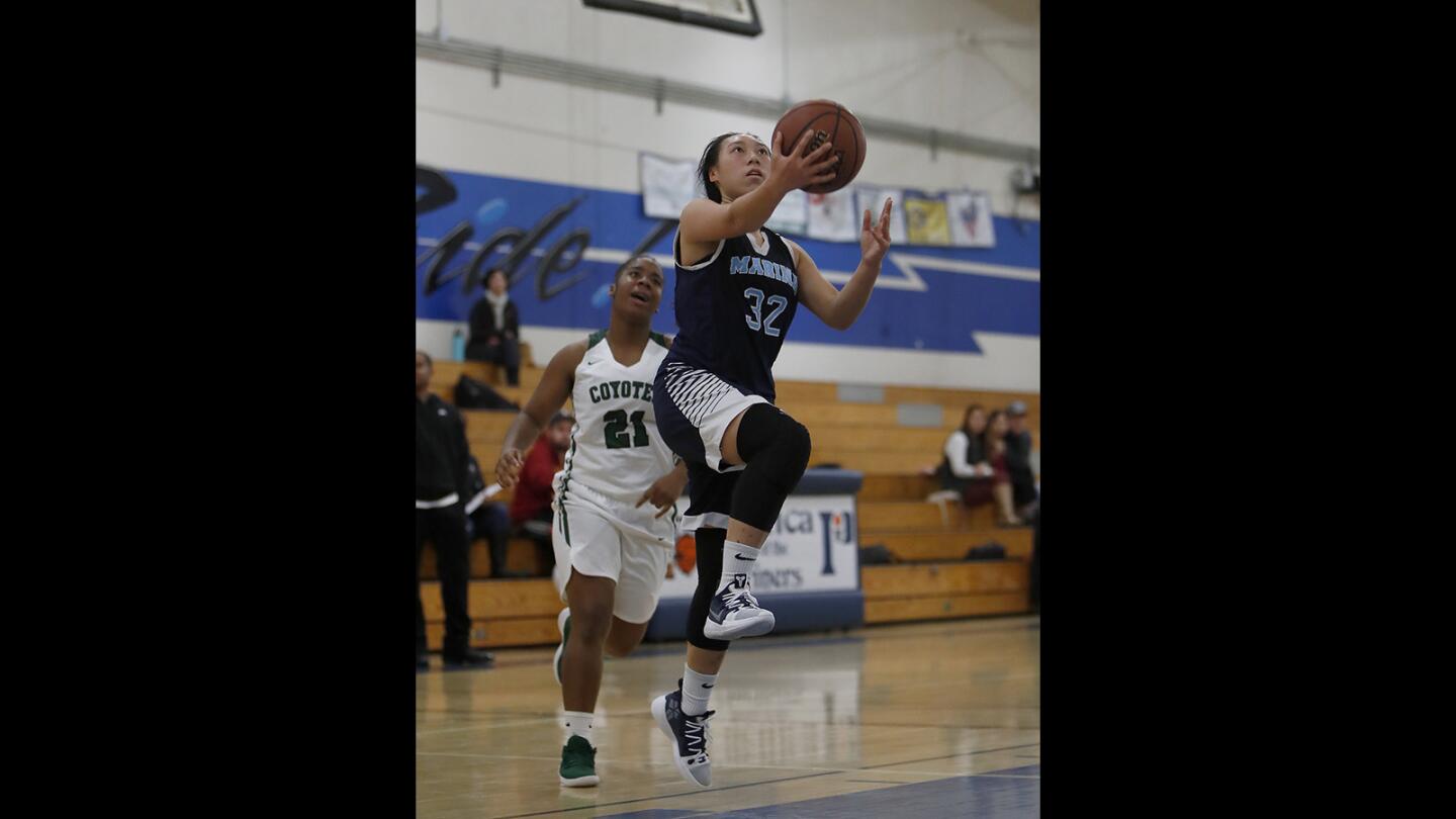 Photo Gallery: Marina vs. Buena Park in girls' basketball