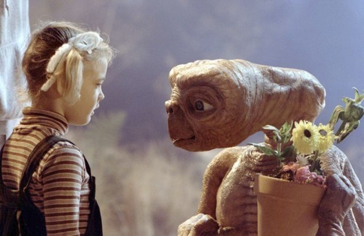 Rumors of aliens and UFOs held at Area 51 have served as distractions. Above, a scene from "E.T.: The Extra-Terrestrial."