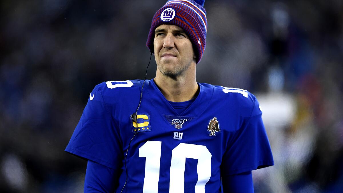 Eli Manning doesn't want to be a backup quarterback next year