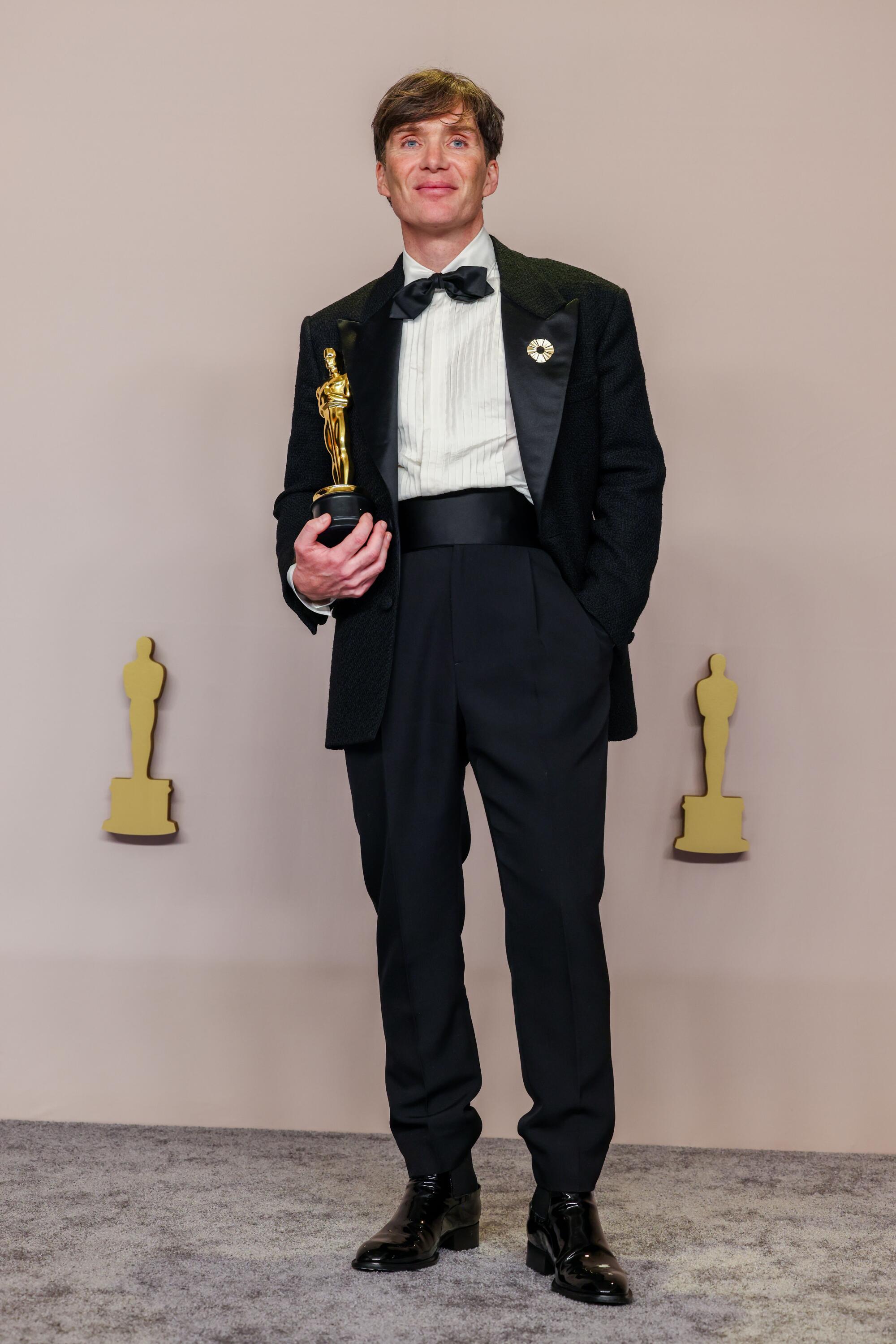 Cillian Murphy, protagonista de "Oppenheimer", se llevó el Oscar al Actor Principal. 