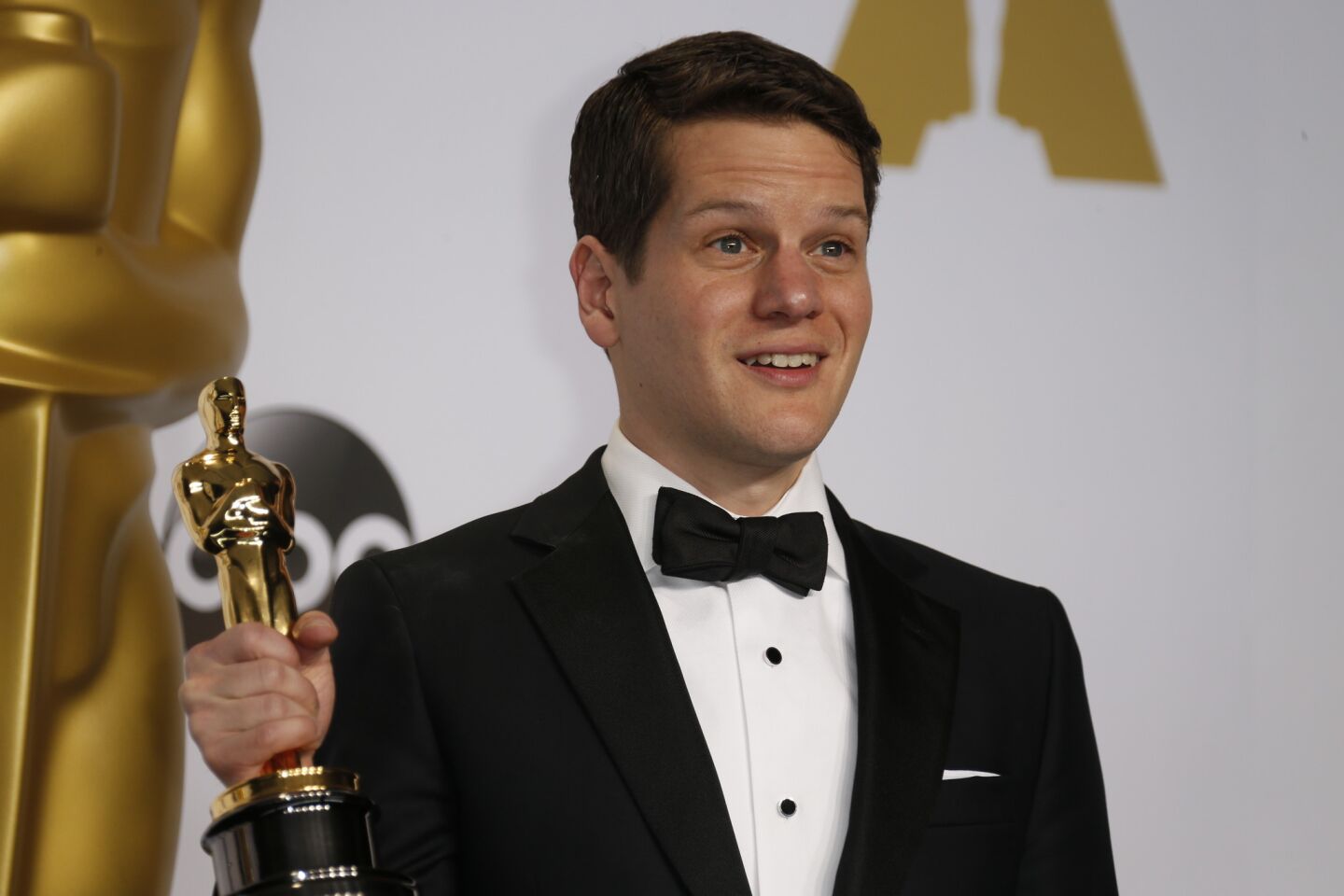 Oscars 2015 winners' room | Graham Moore