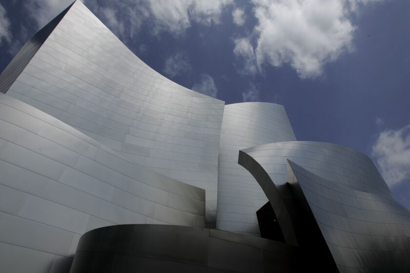 The Walt Disney Concert Hall is home to the Los Angeles Philharmonic.