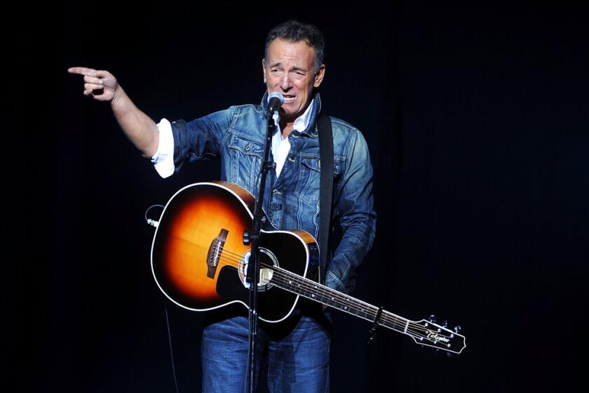 Fotografía de archivo de Bruce Springsteen 