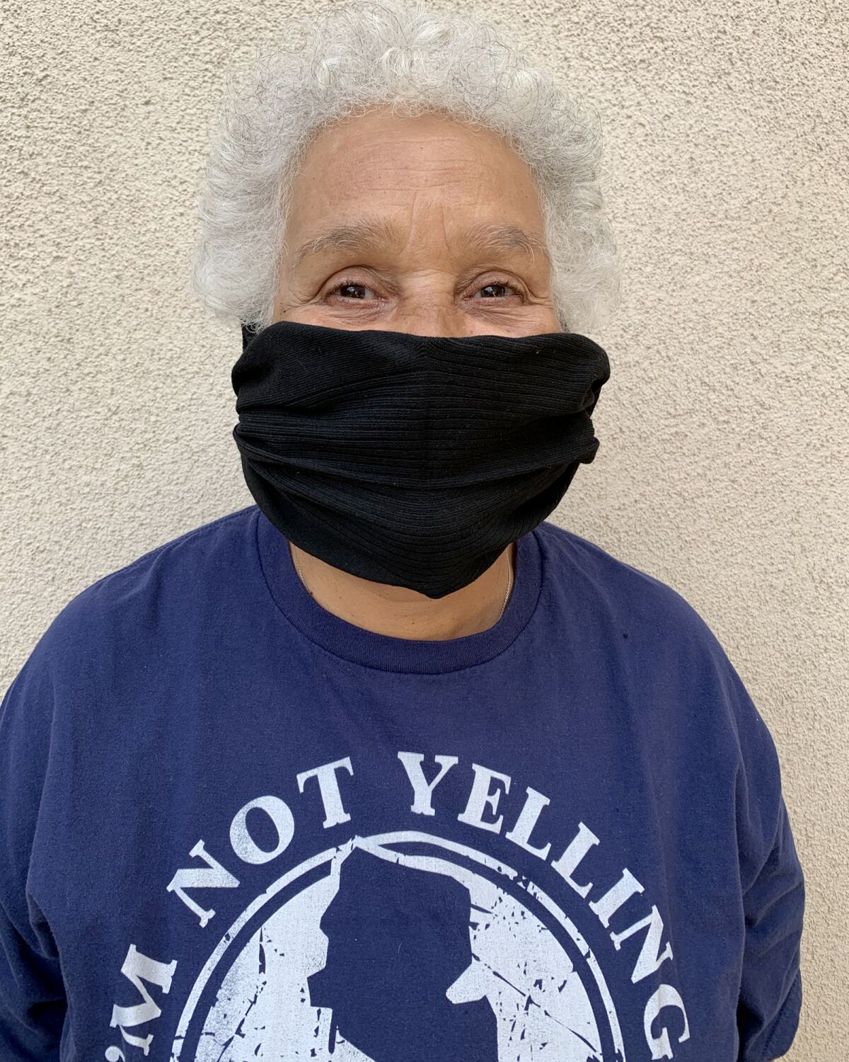 My mom, Brenda Lynch, 76, ready for her pharmacy run.