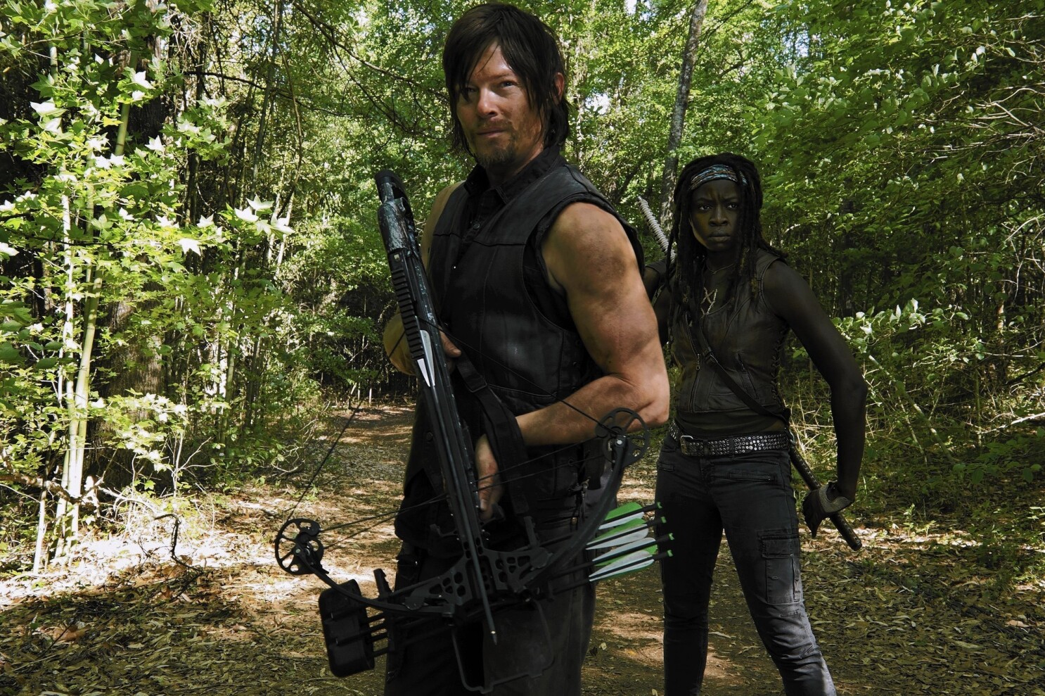 Norman Reedus Hits Bull S Eye With Walking Dead S Daryl Dixon Los Angeles Times