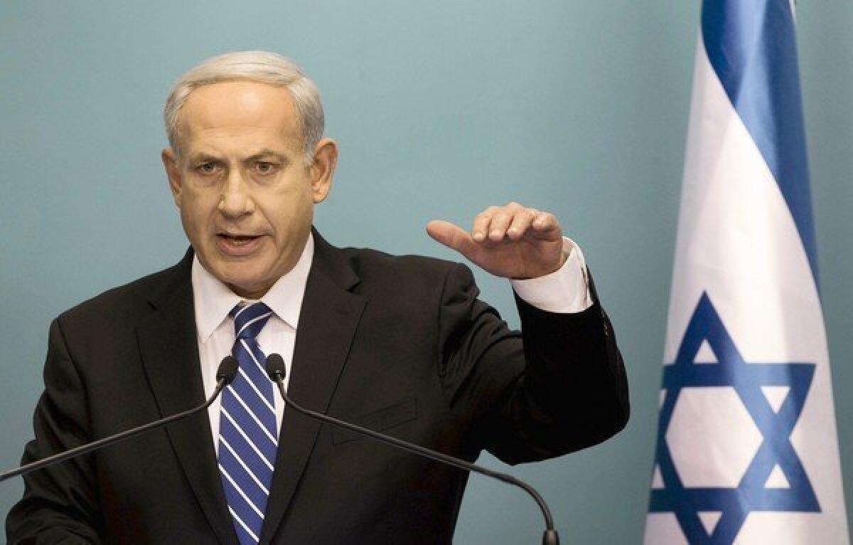 "At this time it is not possible to pass a responsible budget," Israeli Prime Minster Benjamin Netanyahu said.