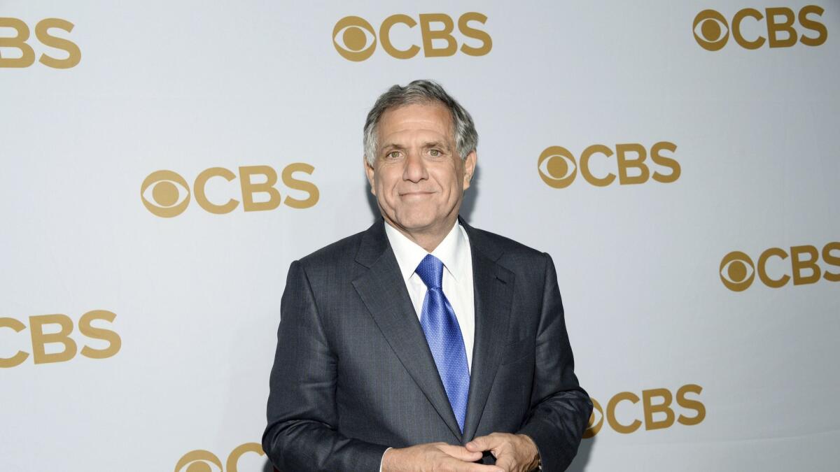 Leslie Moonves attends the CBS Network 2015 Programming Upfront at The Tent at Lincoln Center in New York on May 13, 2015.