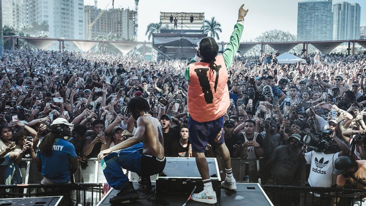 Rolling Loud and the new look of the hip-hop festival: The Playboi Carti and A$AP Rocky in performance at Rolling Loud, Miami, 2017. (Aaron Ricketts / Rolling Loud )