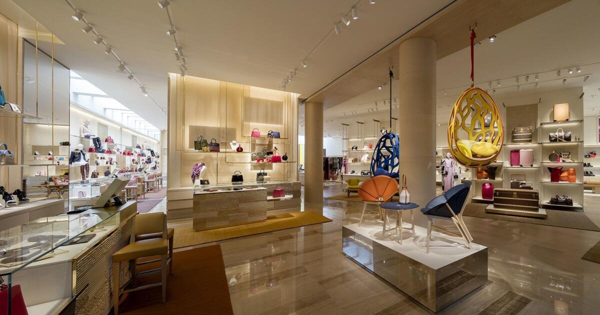 Louis Vuitton debuts newly revamped and expanded store at South Coast Plaza  designed by Peter Marino - Los Angeles Times