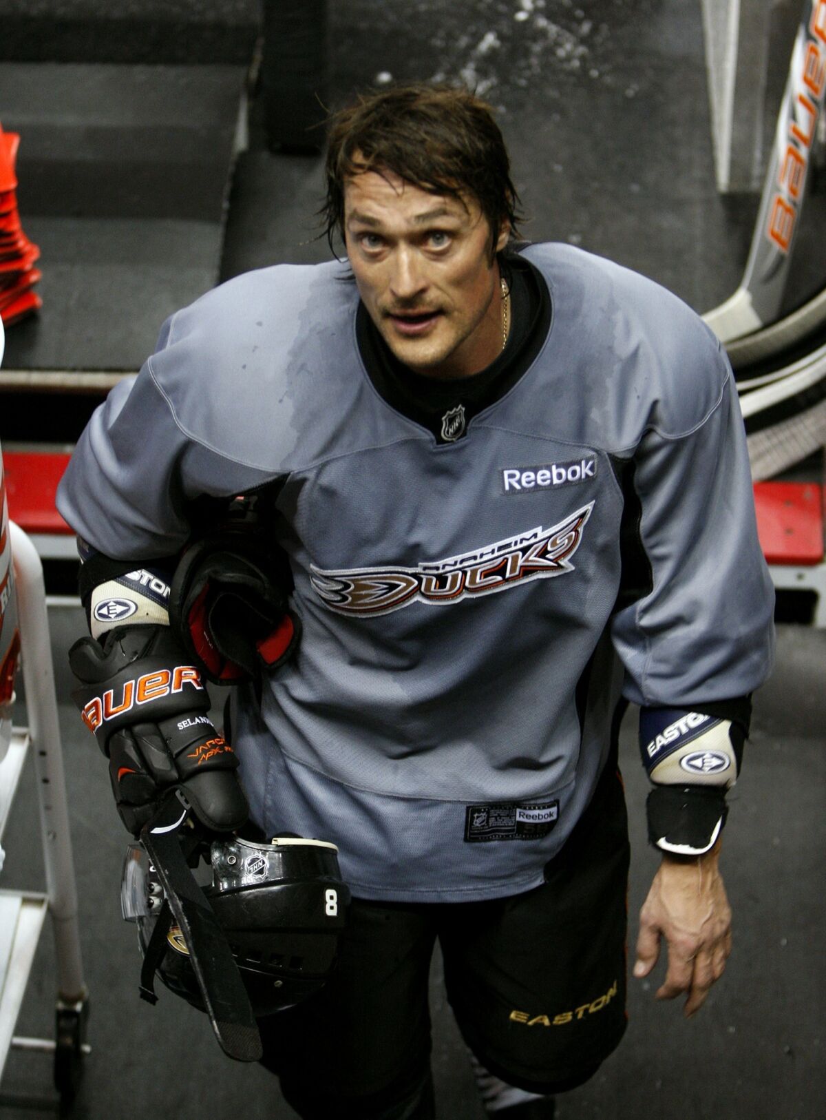 Will veteran forward Teemu Selanne be able to improve on last season's numbers for the Ducks in 2013-14?