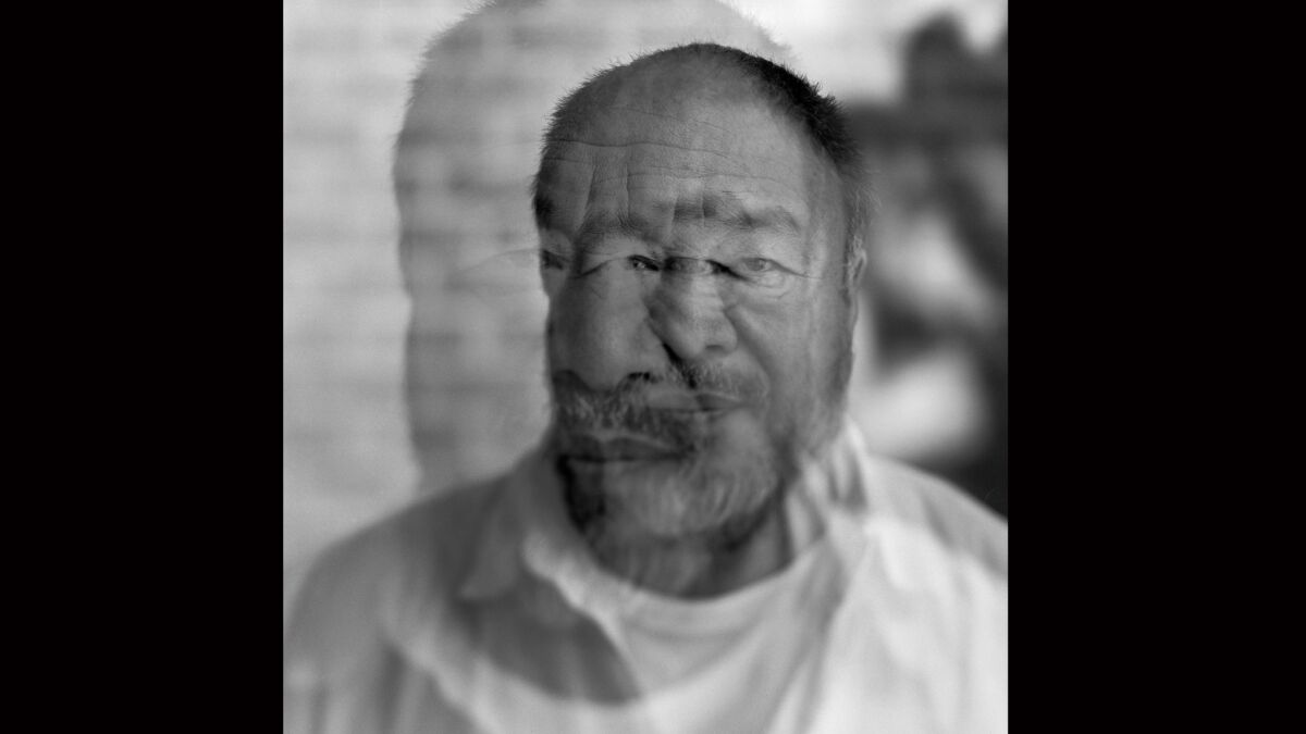 A multiple-exposure portrait of Ai Weiwei, one of China’s most famous contemporary artists and a prolific social justice activist. But at his core, Ai insists, he is simply an observer.