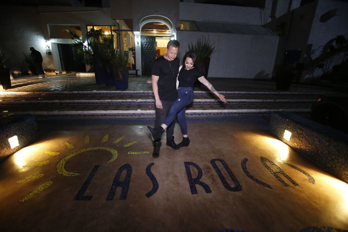 Zach Carr goes on a blind date with Cassie Dominach in Tijuana and Rosarito Mexico. Second location is Las Rocas Resort and Spa in Rosarito. (Alejandro Tamayo/Union-Tribune)
