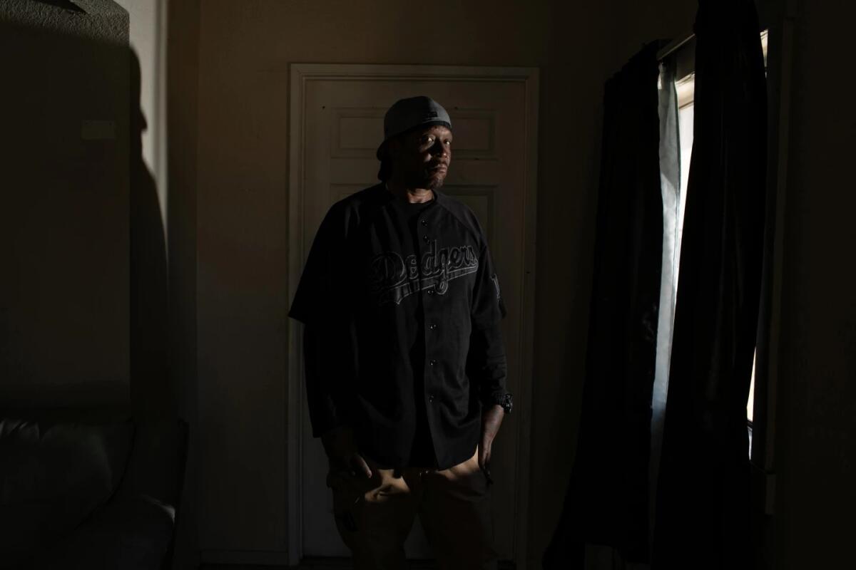 Leon Simmons is among hundreds of Black workers who say they faced racial harassment at Inland Empire warehouses.