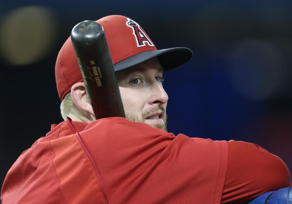 Angels first baseman Mark Trumbo likely will be the subject of trade talks at this week's Major League Baseball general manager's meeting in Orlando, Fla.