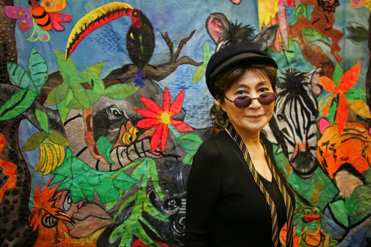 Yoko Ono will publish a new book, "Acorn," in June.