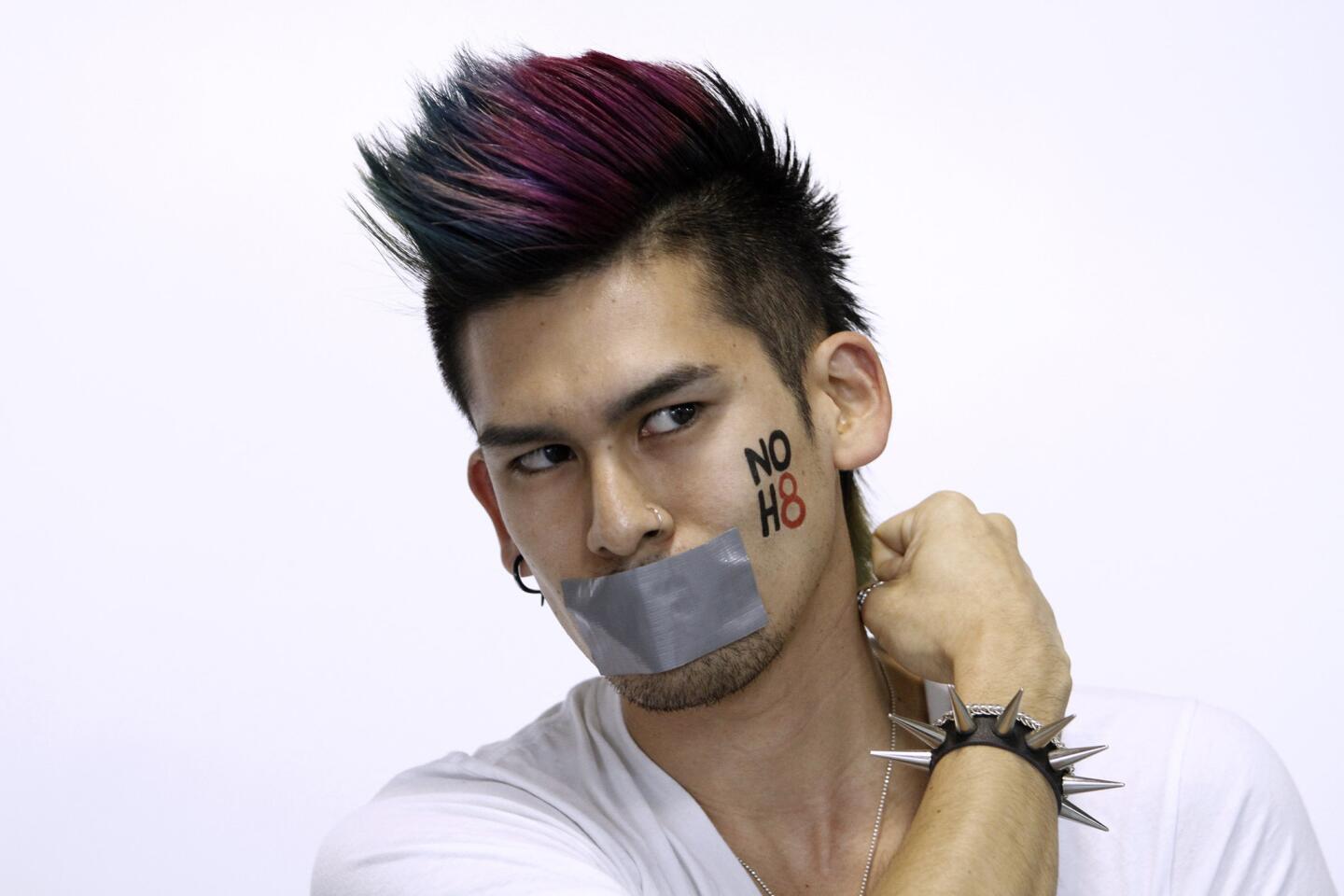 Photo Gallery: Public photo session at NOH8 headquarters in Burbank