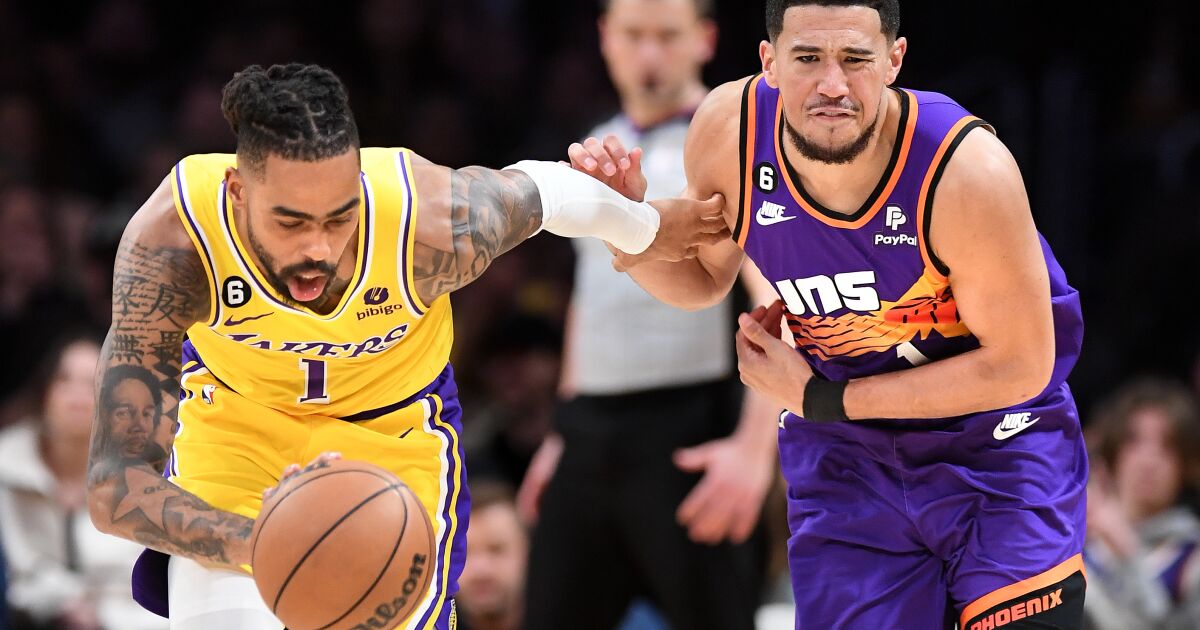 Lakers-Suns Elliott – Los Angeles Times