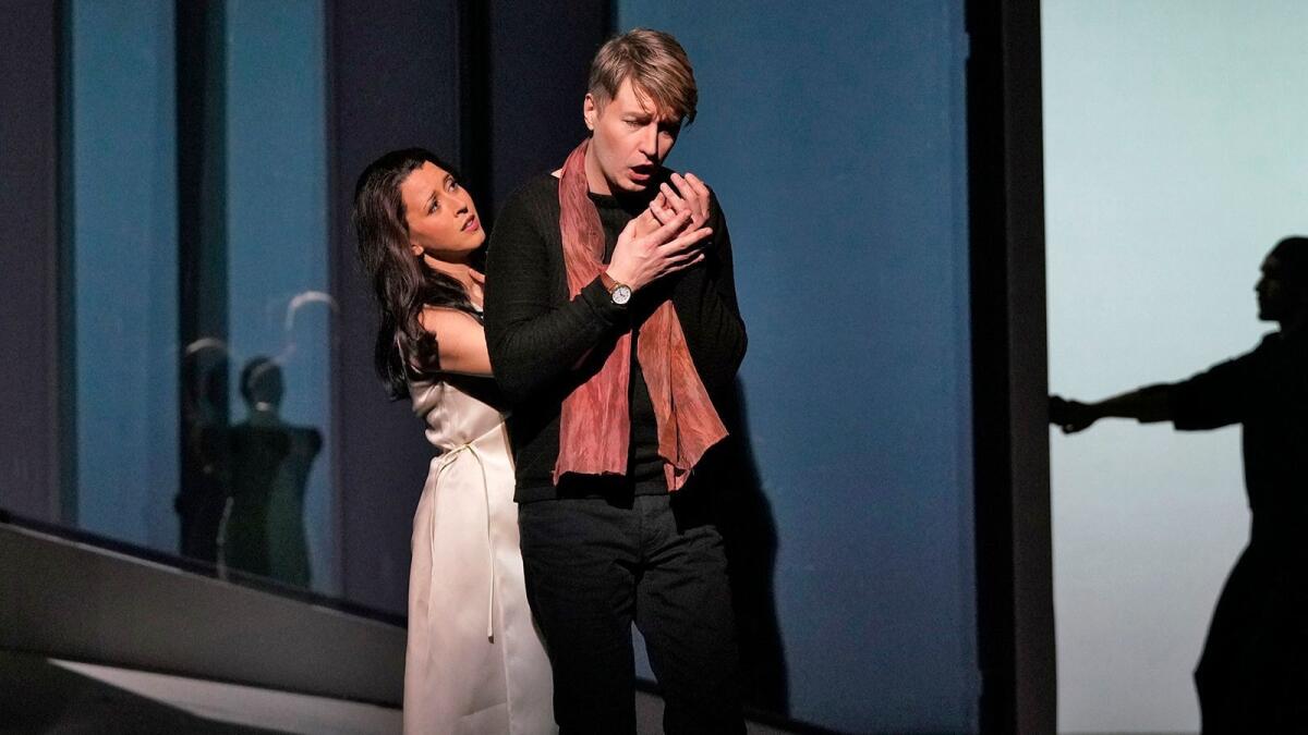 Lisette Oropesa and Maxim Mironov in "Orpheus and Eurydice."