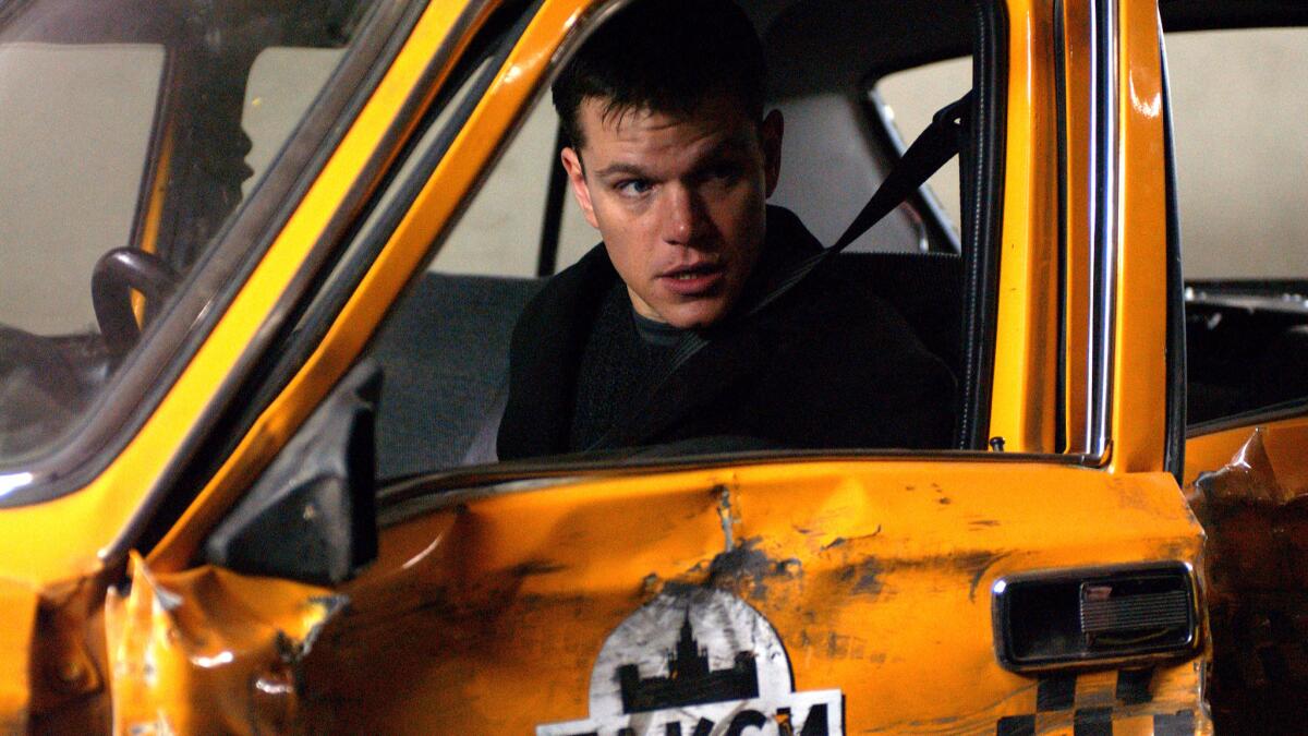 Matt Damon in "The Bourne Supremacy." (Jasin Boland / Universal)