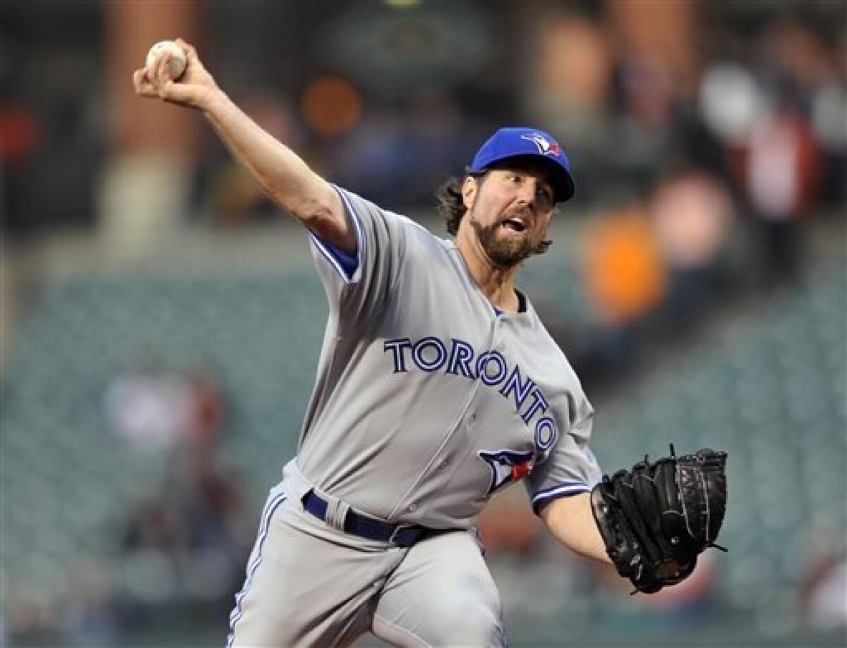 R.A. Dickey - Toronto Blue Jays Pitcher