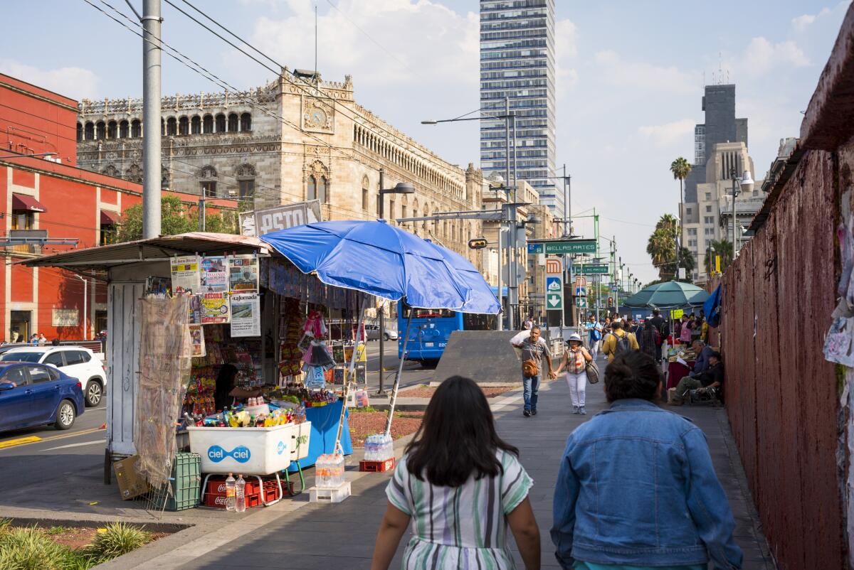 Scenes from Centro in Mexico City