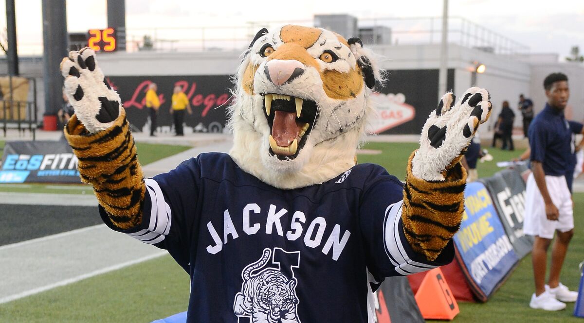 Jackson State Tigers mascot
