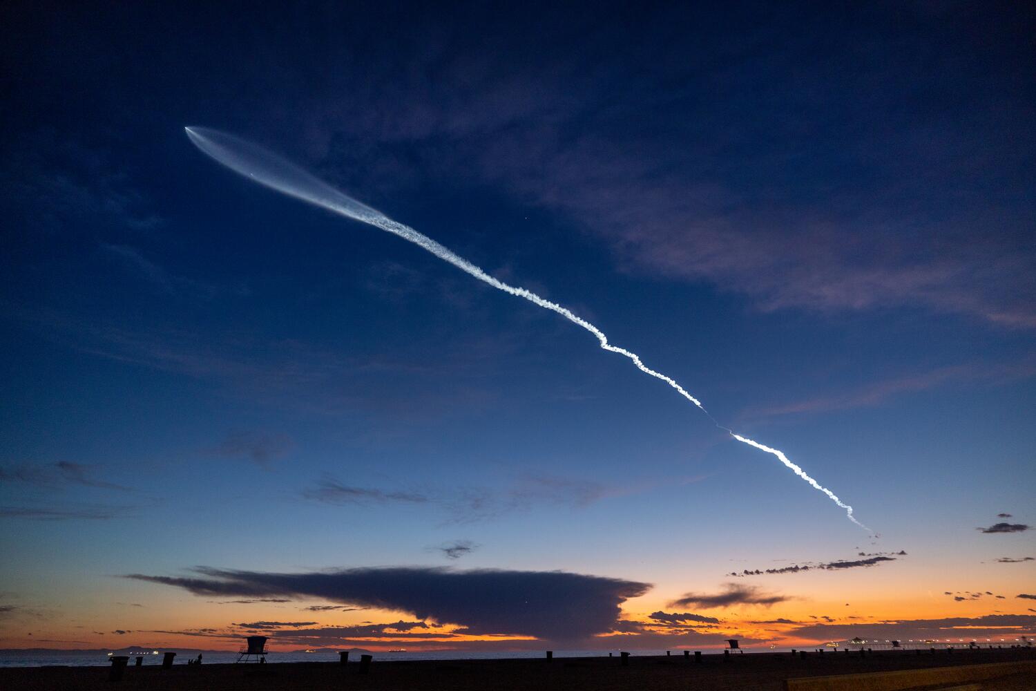 Look to the skies tonight for another SpaceX rocket launch