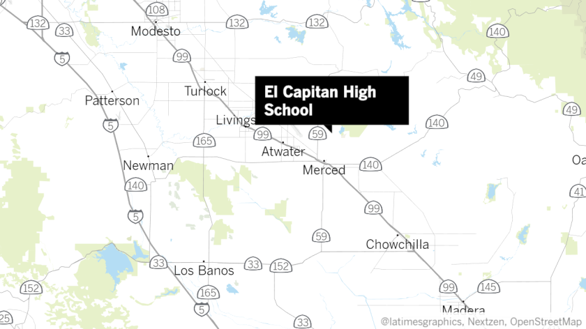 Police have arrested an El Capitan High School student in connection with an online threat.
